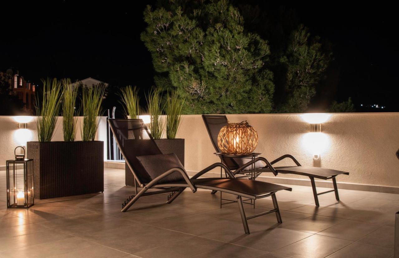 The Grande - Huge Terrace - Amazing Sea Views - Tastefully Furnished - Access To Rooftop Terrace And Gym - Hillside Apartments Rogoznica Rogoznica  Ngoại thất bức ảnh